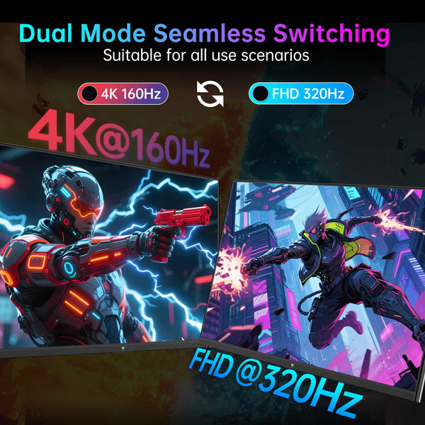 Monitor para juegos KTC Mini LED HDR1400 de 27", 4K y 160 Hz | M27P6