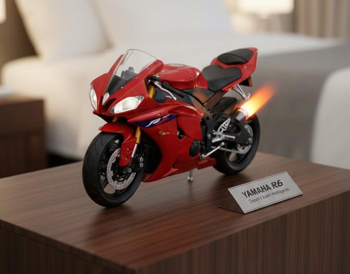 🏍️ Despertador Supersport "Yamaha R6 VeloClock"